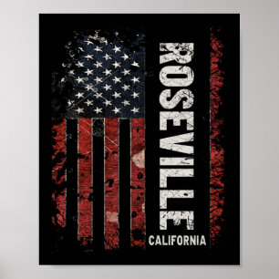 Póster Roseville California