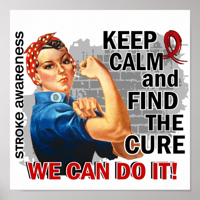 Póster Rosie Keep Calm Stroke.png (Frente)