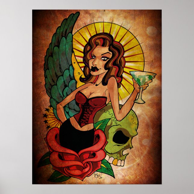 Póster Rosie Print (Frente)