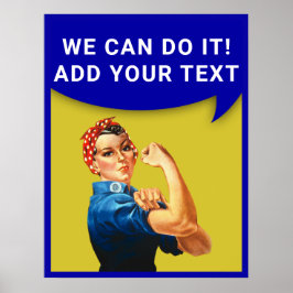 Póster Rosie The Riveter