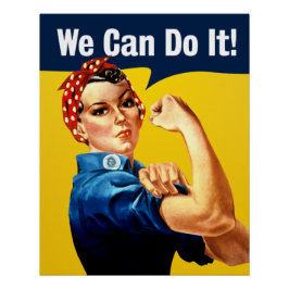 Póster Rosie the Riveter |