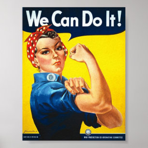 Póster Rosie the Riveter