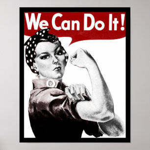 Póster Rosie the Riveter