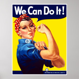 Póster Rosie The Rivetor — Frontera