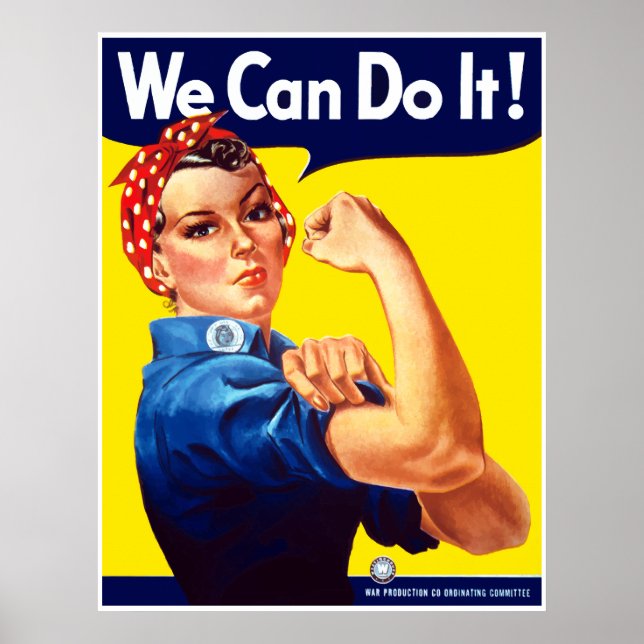 Póster Rosie The Rivetor — Frontera (Frente)