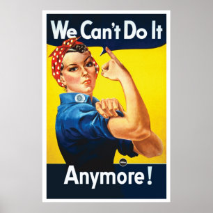 Póster Rosie Unriveted: No podemos hacerlo más GRANDE