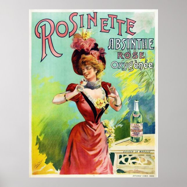 Póster Rosinette Absinthe Poster (Frente)