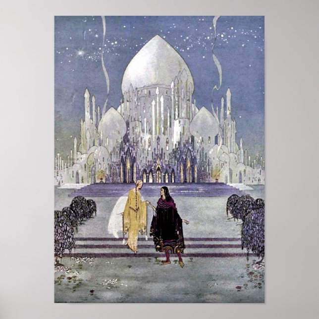 Póster Rossette y Prince Charmant por Virginia Sterrett (Frente)