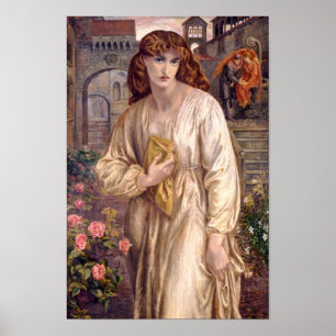 Póster Rossetti Beatrice Poster de Cardstock CC0647