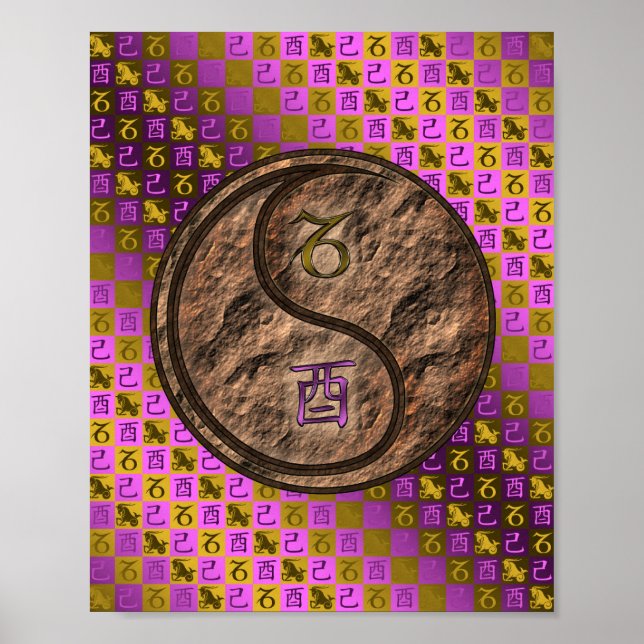 Póster Rostro de Capricornio y Tierra (Frente)