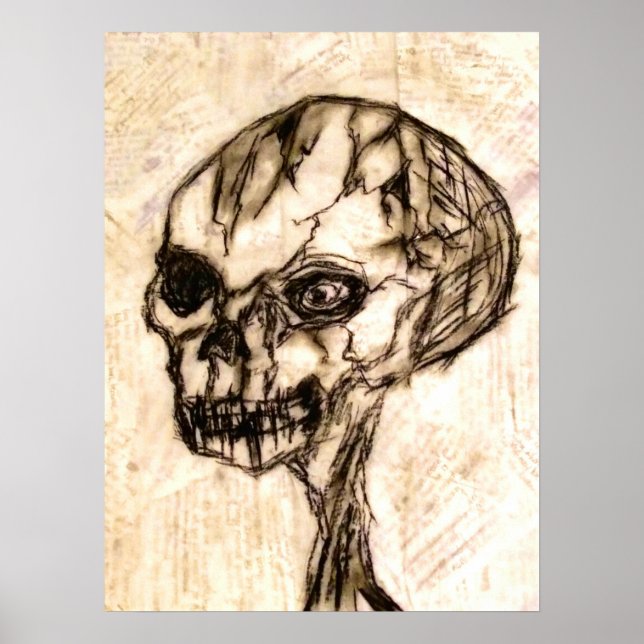 Póster Rostro debajo de la cara 3 (Frente)