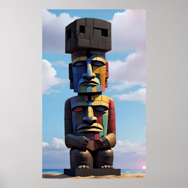 Póster Rostro Público de Nuevas Tradiciones (Frente)