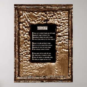 Póster Rostros de pecado