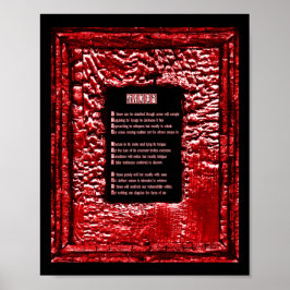 Póster Rostros de pecado