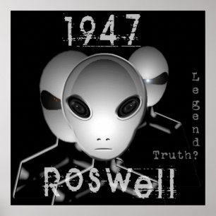 Póster Roswell 1947
