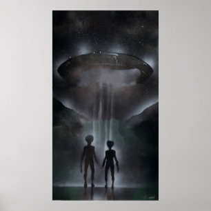 Póster Roswell Alien