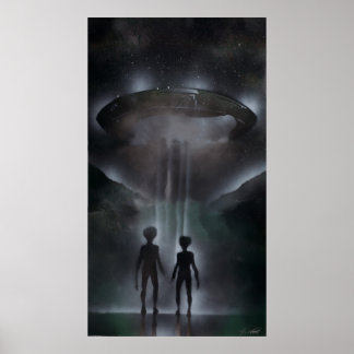 Póster Roswell Alien
