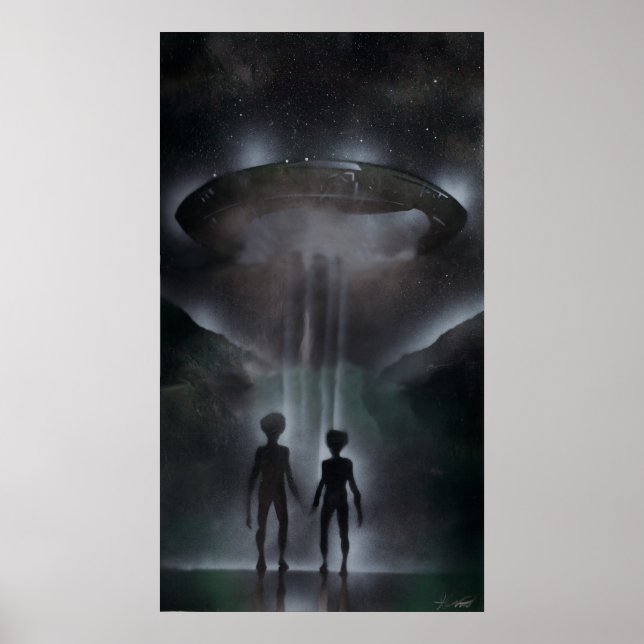 Póster Roswell Alien (Frente)