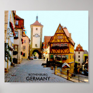 PÓSTER ROTHENBURG, GERMANY