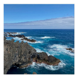 Póster Rotsen in zee