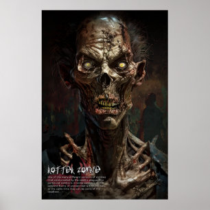 Póster Rotter Zombie -