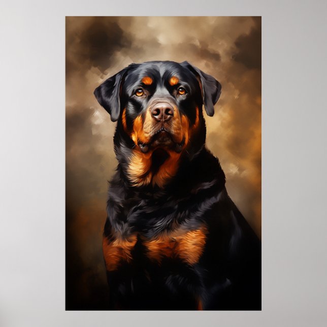 Póster Rottweiler (Frente)