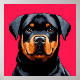 Póster Rottweiler