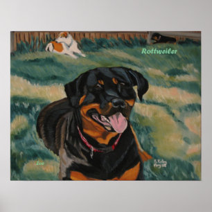 Póster Rottweiler 2 poster