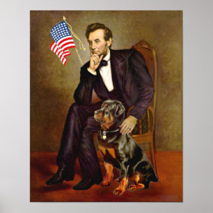 Póster Rottweiler - Lincoln