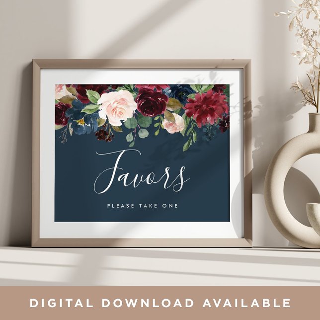 Póster Rótulo a favor de matrimonio en flor radiante | Ar (Subido por el creador)