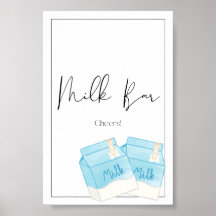 Rótulo Bar Milk & Cookie Birthday