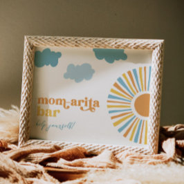 Póster Rótulo Bar Sun Mom-arita