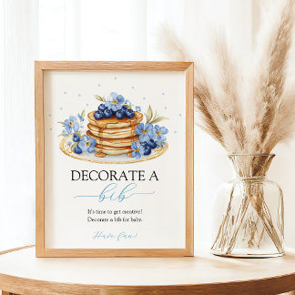 Póster Rótulo Beberry Bebé Brunch Decorado En Beber