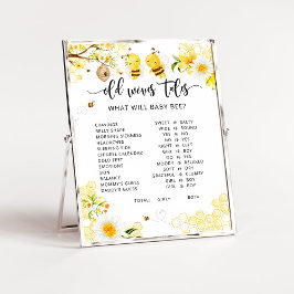 Póster Rótulo Bee Old Wives Tales