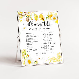 Póster Rótulo Bee Old Wives Tales