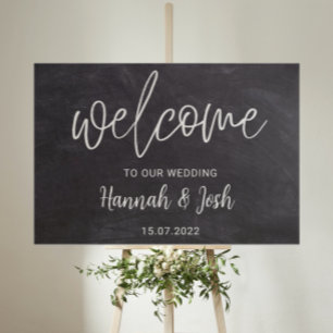 Póster Rótulo boda