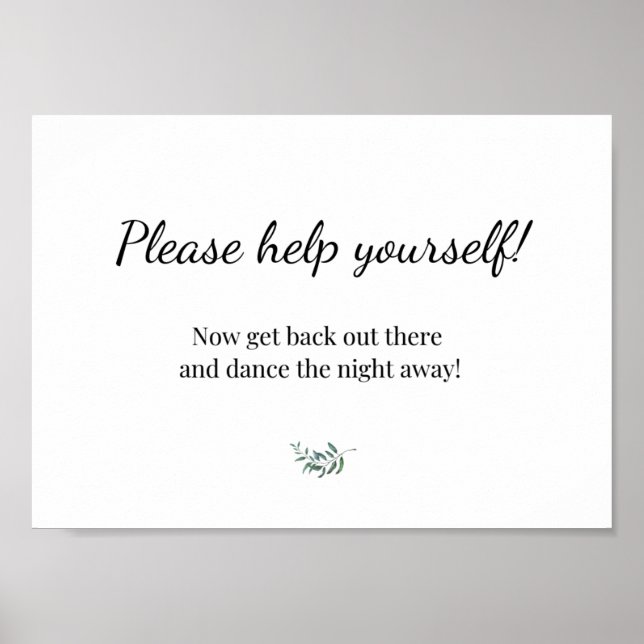 Póster Rótulo boda - Cesta de baño (Frente)