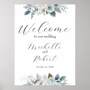Póster Rótulo Boda de bienvenida personalizado