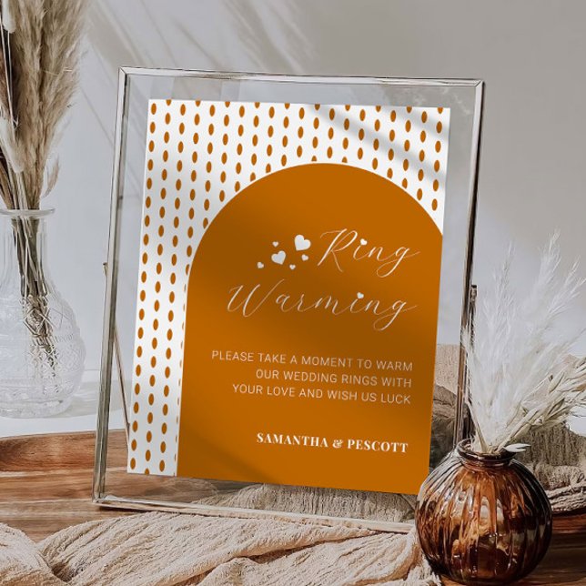 Póster Rótulo Boda de Calentamiento de los Anillos de Ter (Subido por el creador)