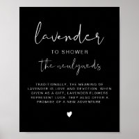 RÓTULO Boda JOVI Black Lavender Toss