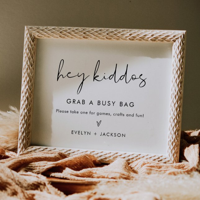 Póster RÓTULO Boda STELLA Kids Busy Bag (Subido por el creador)
