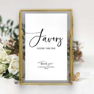 Póster Rótulo Bridal Shower Favor