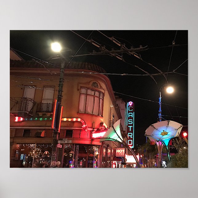 Póster Rótulo Castro de San Francisco #1 Poster (Frente)