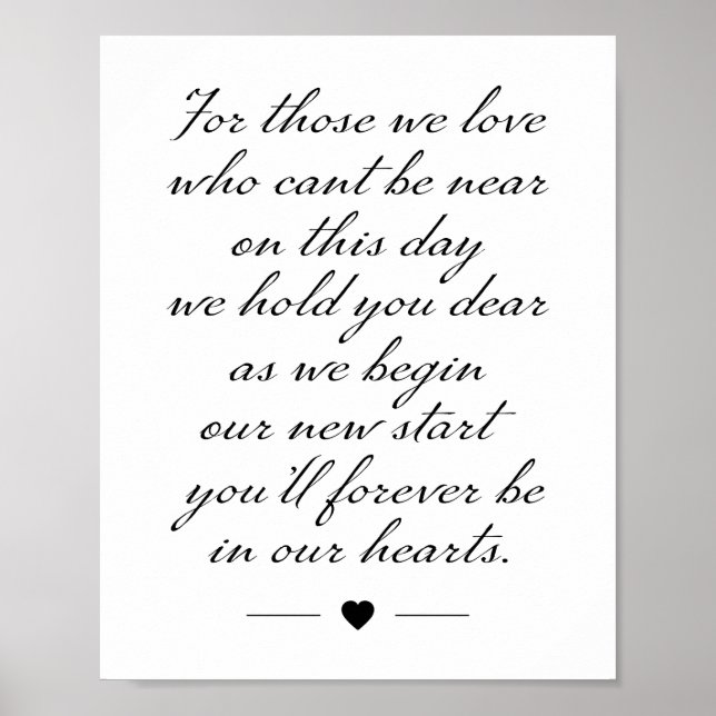 Póster Rótulo conmemorativo boda (Frente)