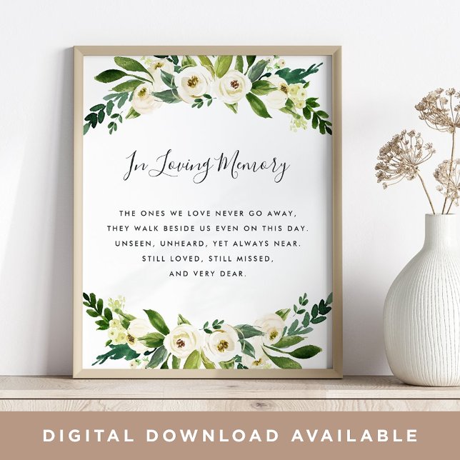 Póster Rótulo conmemorativo del Boda floral de Alabaster (Subido por el creador)