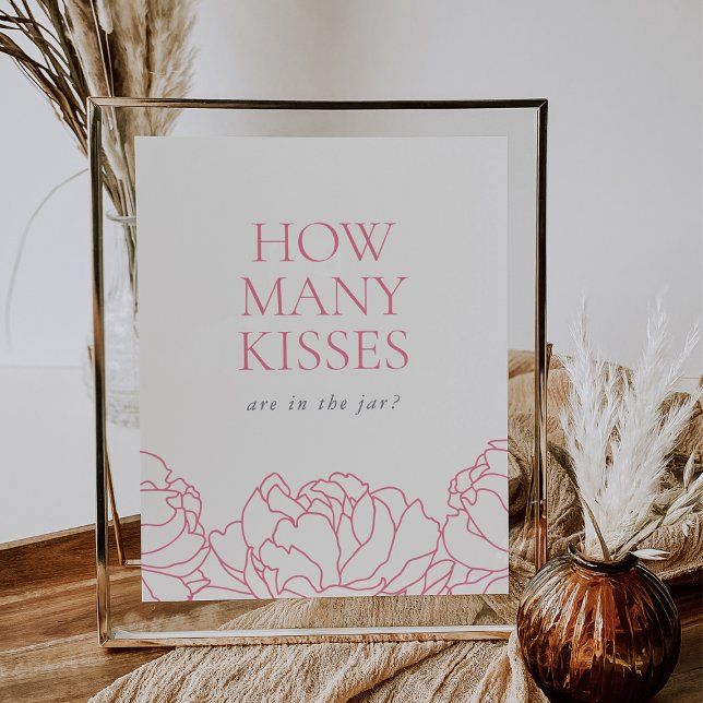 Póster Rótulo "Cuántos besos" en la ducha de novia del Pe (Subido por el creador)