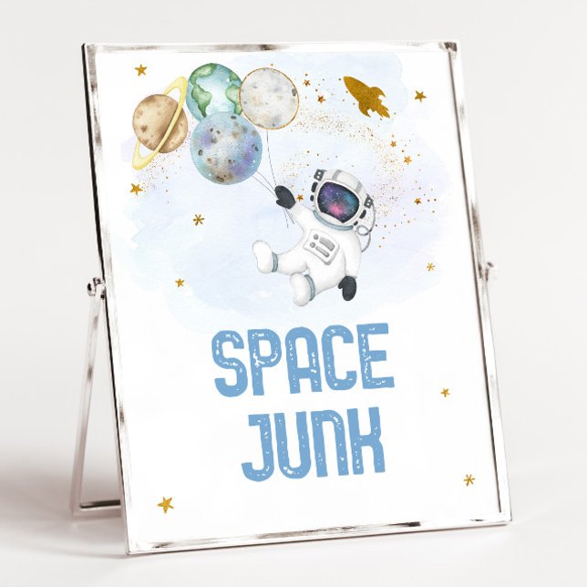 Póster Rótulo de Astronauta Espacial Astronauta espacial  (Subido por el creador)