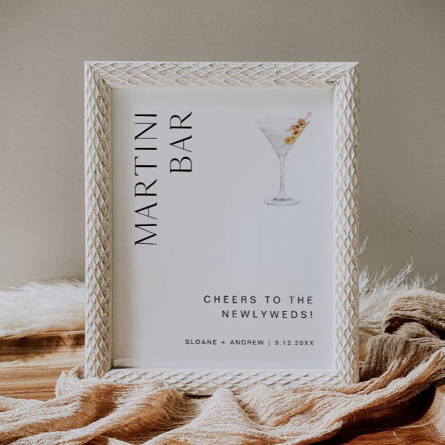 Póster Rótulo de bar HARLOW Boda Martini (Subido por el creador)