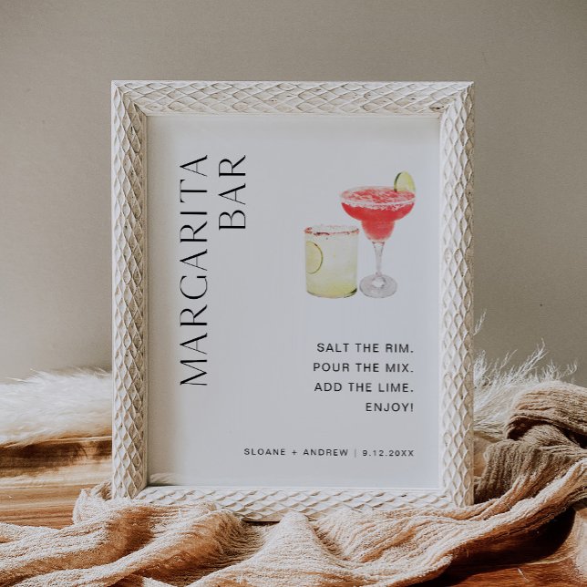 Póster Rótulo de Bar HARLOW Margarita (Subido por el creador)