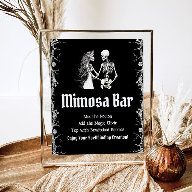 Póster Rótulo de Bar Mimosa de Black Gothic Halloween Ske (Subido por el creador)
